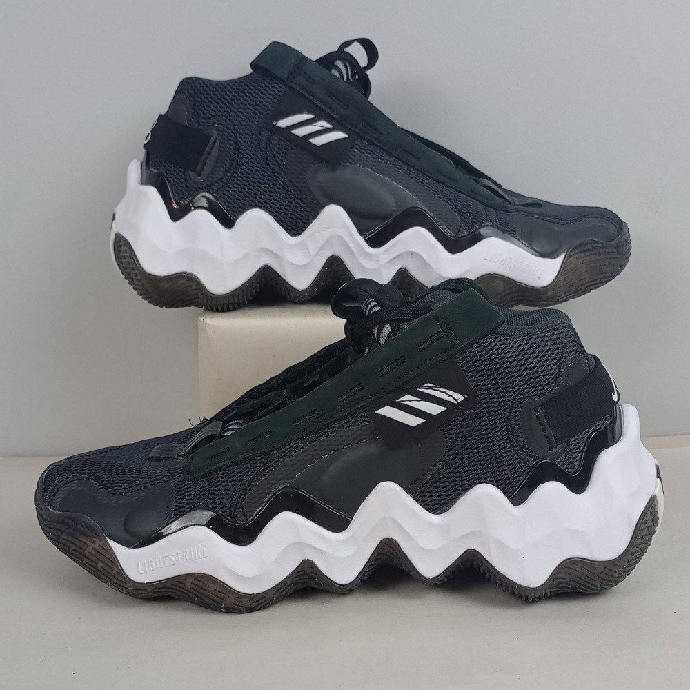 Adidas Women 7.5 Black Lightstrike Exhibit B Candace Parker Basketball Shoes